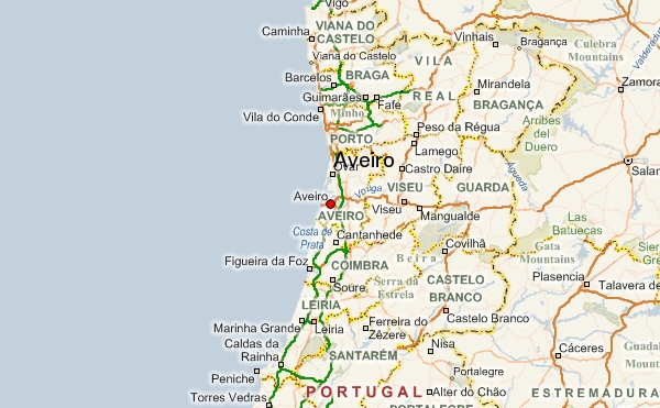 Aveiro Map 