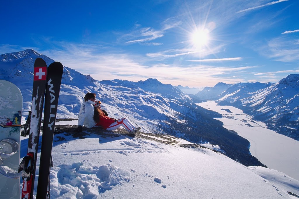 St. Moritz, Switzerland Winter Paradise Destination Tourist